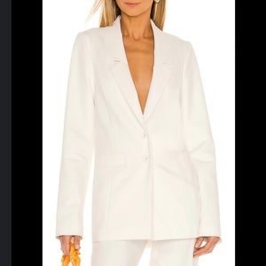 SHOW ME YOUR MUMU Major Blazer in White XS
